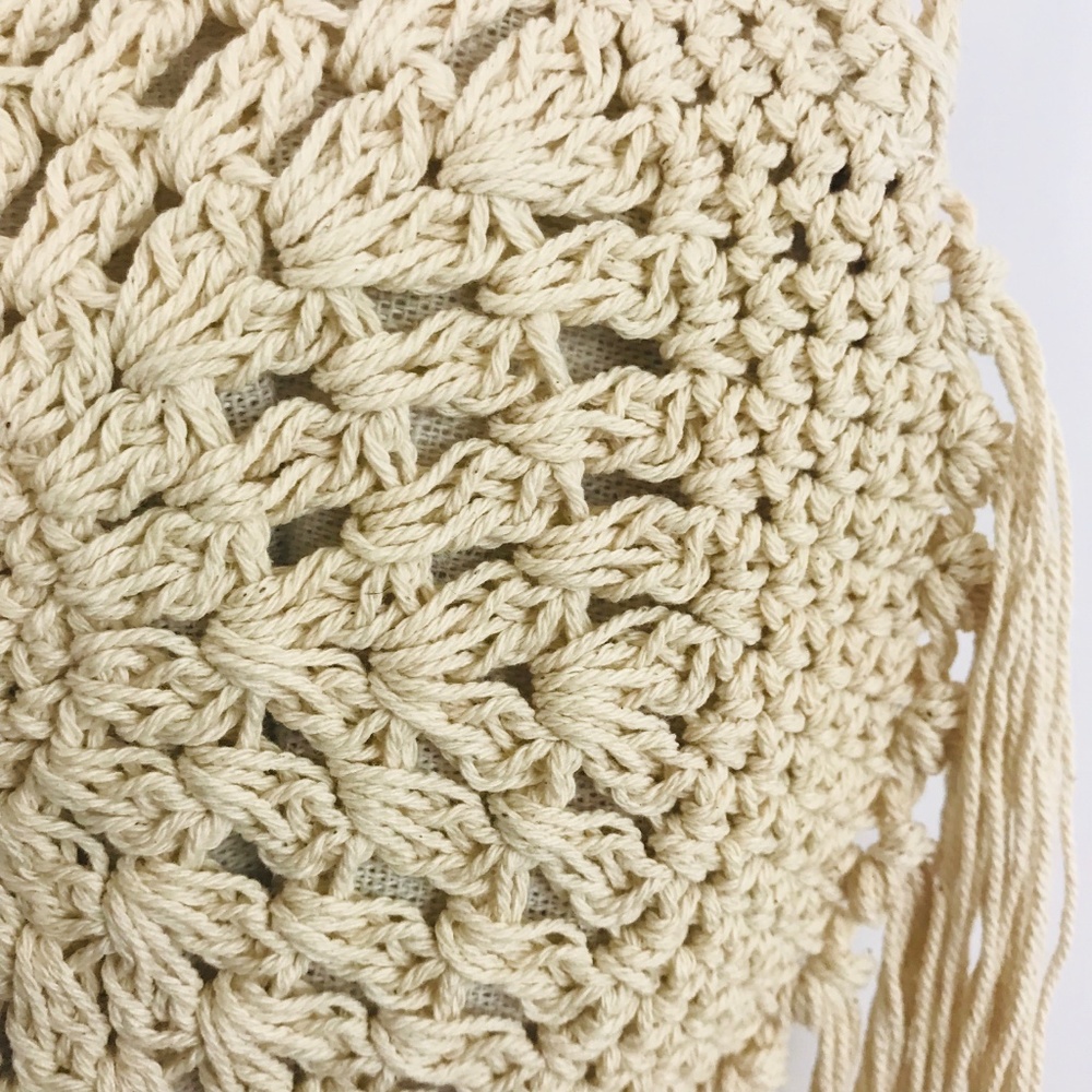 ⭐️HOST PICK⭐️ Boho Fringe Bag Festival Crochet - Picture 2 of 5